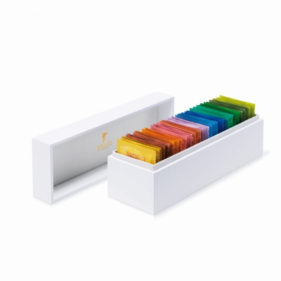Small presentation box (without tea) - White piano lacquer 