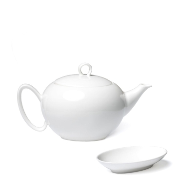 Teapot with small bowl