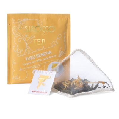 Yuzu Sencha - Organic  green tea with Yuzu flavor (1)