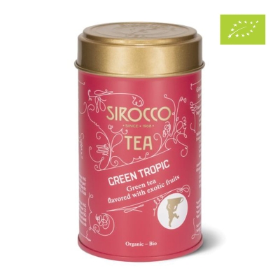 Green Tropic - Organic Green Tea Flavored With Mango and Exotic Fruits (1)